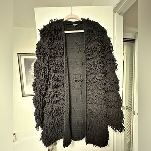 Torrid Women’s Black Textured Women's Cardigan Shacket, Size 2x